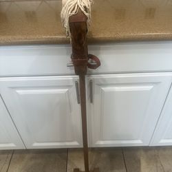 Vintage Wooden Stick Riding Hobby Horse (Accepting Offers)