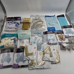 Baby Shower Party Decor Lot Balloon Arch Kit Backdrops Oh Baby Boy