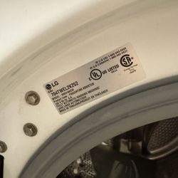 LG Washer 