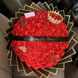 100 Red Roses Bouquet 