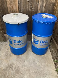 Oil Drums Chevron 16 Gallon, Price Each