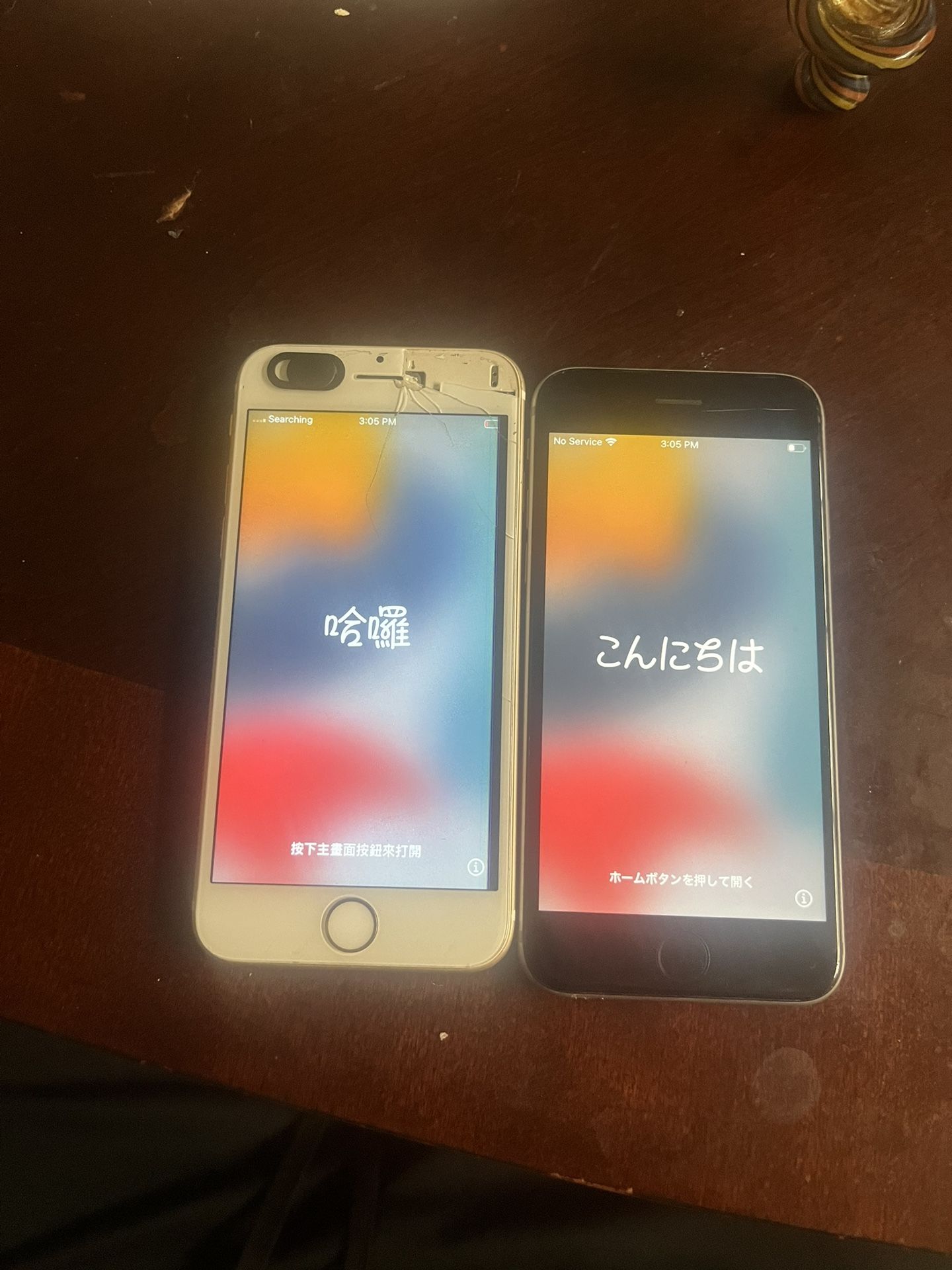 2 iPhone 6s Locked 