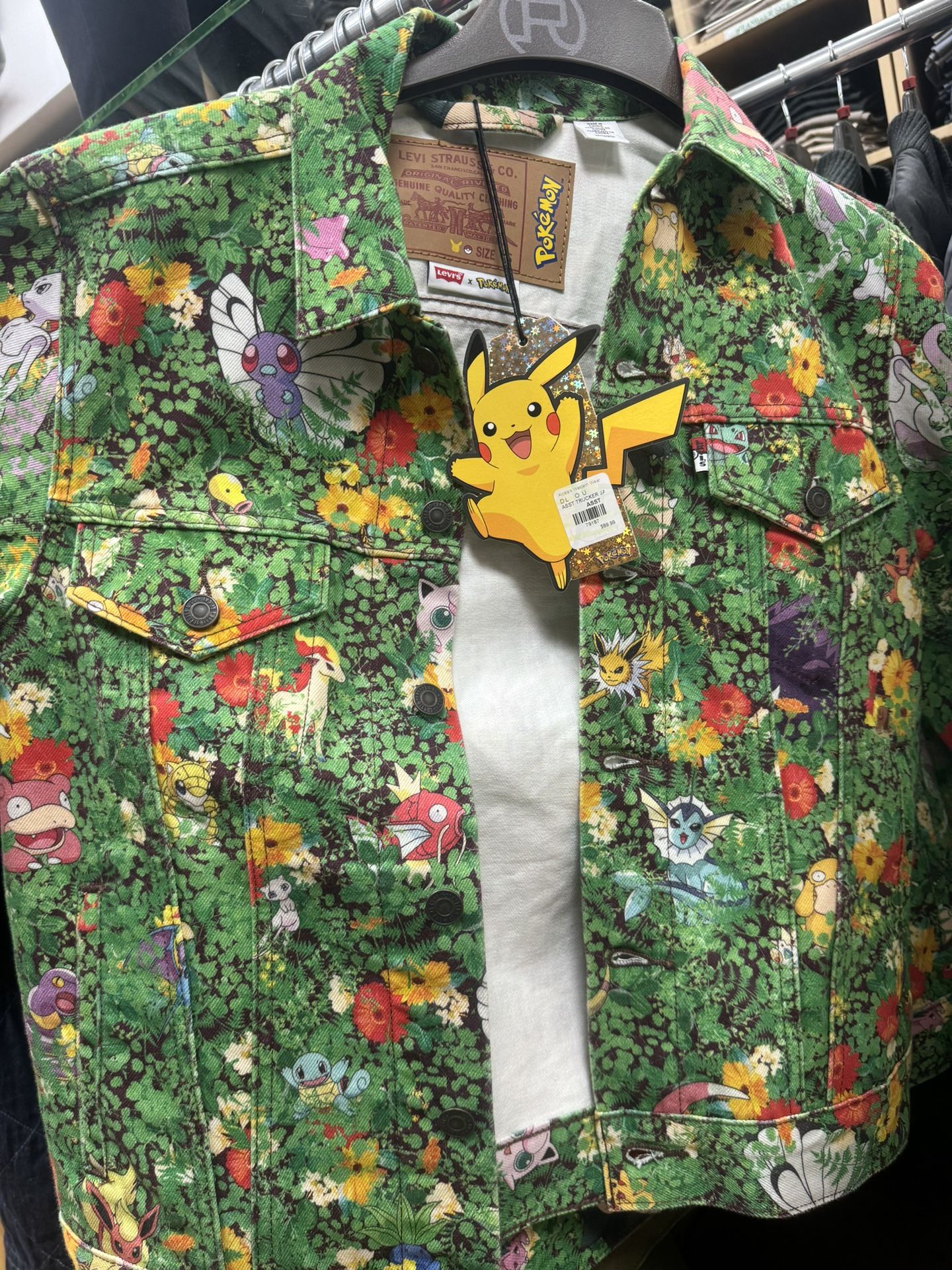 Pokémon X Levi’s XS Brand New