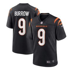 Cincinnati Bengals Joe Burrow stitched jersey size Large 