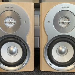 Philips Bookshelf Speakers- GOOD Quality Sound!