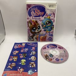 Littlest Pet Shop: Friends (Nintendo Wii, 2009) Complete In Box