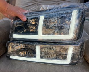 03-06 Chevy Silverado Smoke Clear Rellectkoee