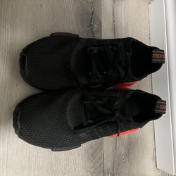 Adidas NMD-R1 - Red/Black - Size 4.5Y