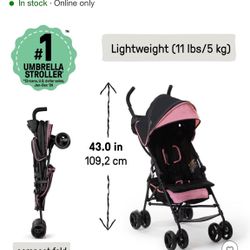 Ingenuity 3D Mini Convenience Stroller - Pink