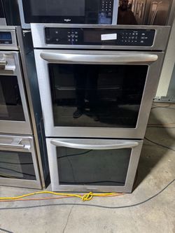 Kitchenaid 27”Stainless Steel Double Wall Oven with Microwave