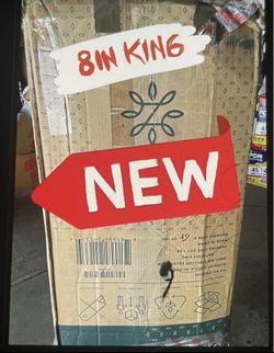 Brand New Zinus 8 In Memory Foam Mattress