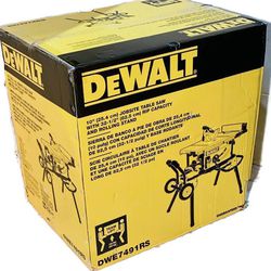 DEWALT 15-Amp Corded 10" Job Site Table Saw w/ Rolling Stand