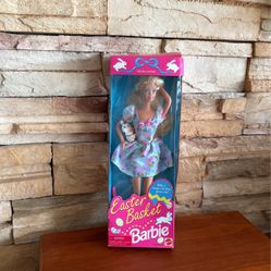 Barbie Easter Basket Special Edition Mattel 1995 New 