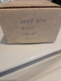 1992 93 Upper Deck Hockey Card Ser