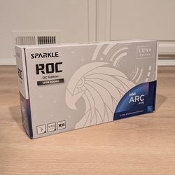 Sparkle Intel Arc A770 ROC LUNA OC Edition NEW (Open Box) - 16GB GDDR6 / XeSS / White
