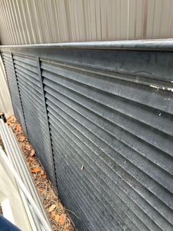 louvered privacy screen or HVAC screen enclosure