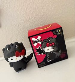 Hello Kitty x Godzilla figure