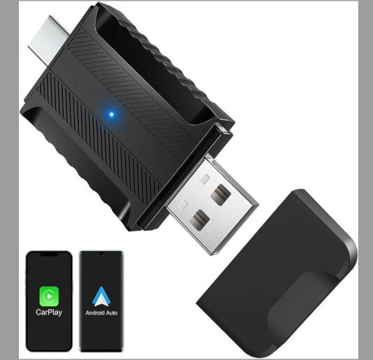 CarPlay & Android Auto Adapter, 2 In 1