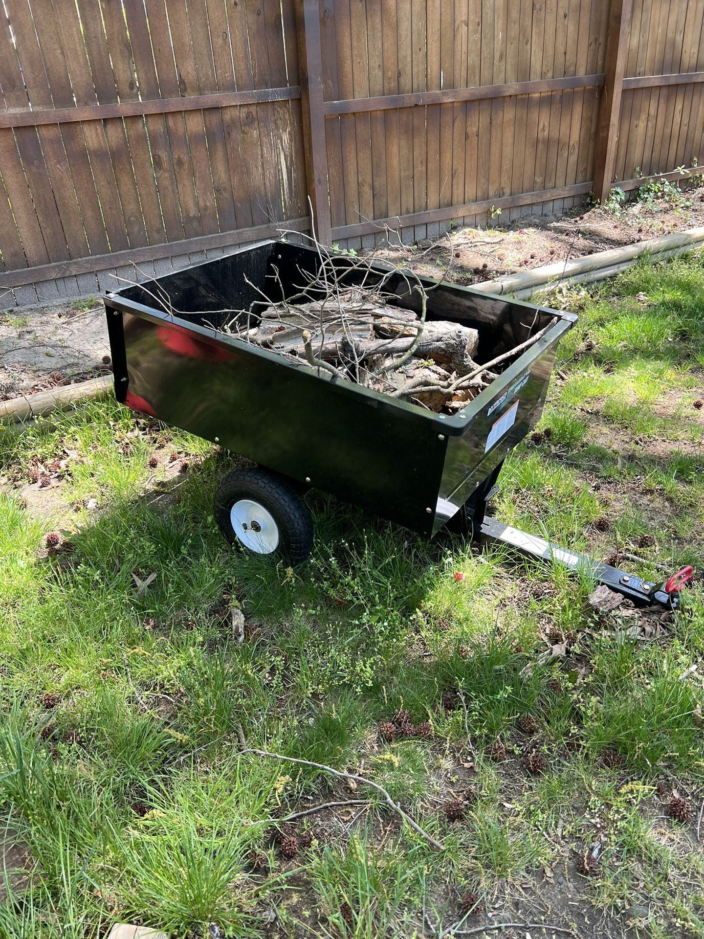 Ride On Mower Dump Cart