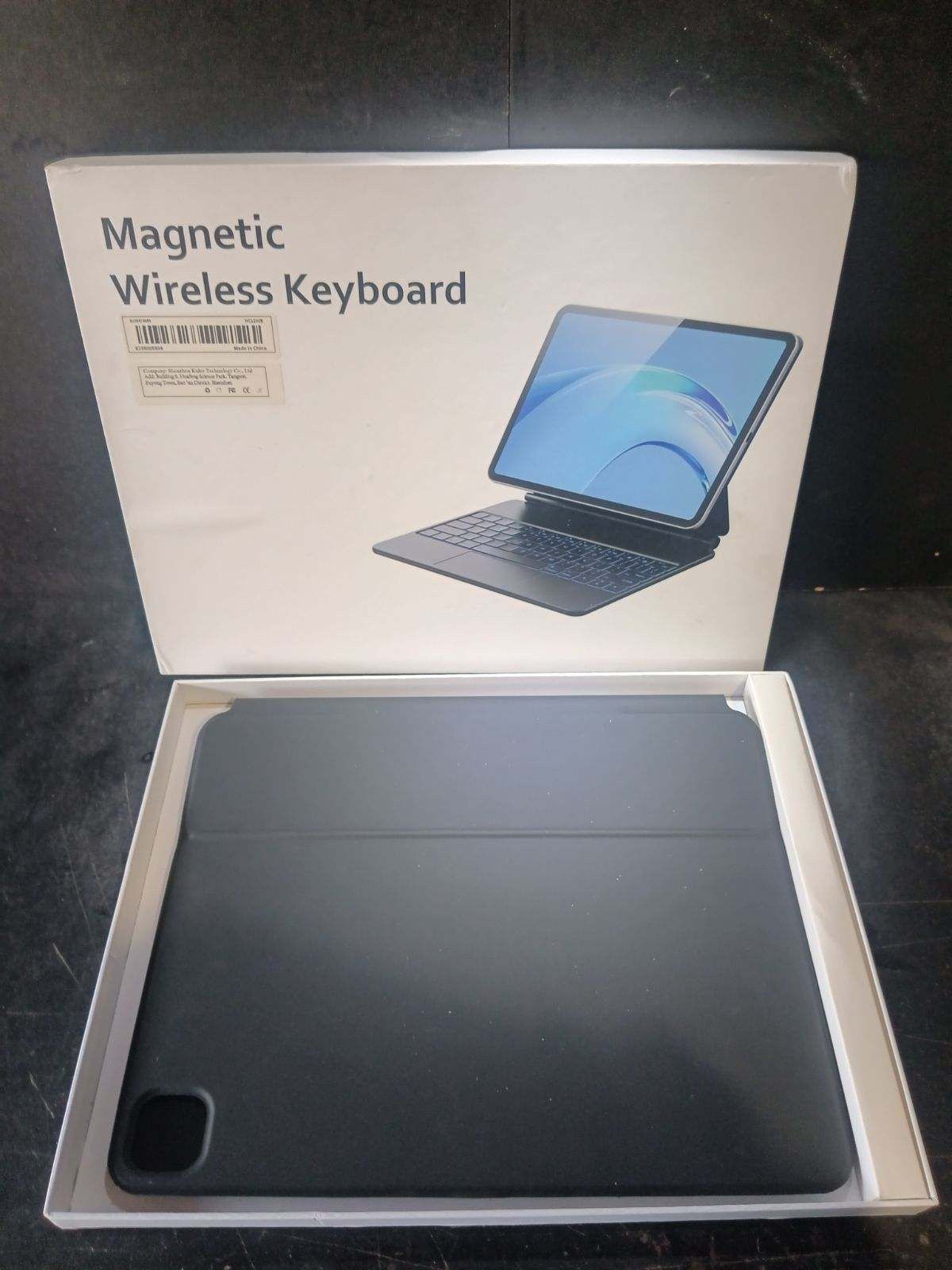 Magnetic ipad wireless keyboard