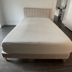 Queen Size Bed Frame And Mattress 