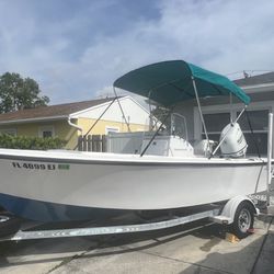 Boat For 85 Classic Mako with Trailer- 