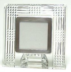 Waterford Square Portrait Crystal Photo Frame. 