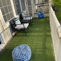 Wicker Patio Set with Cushions