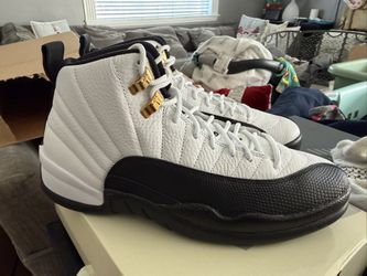 Jordan Retro 12 Sz 9.5 Taxi Nike Air 