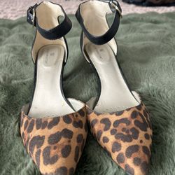 Leopard Print heels 