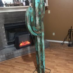 Unique Artwork Metal Cactus 5 Foot 8 Inches Tall