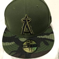New era Los Angeles angels Memorial Day fitted 7 3/8