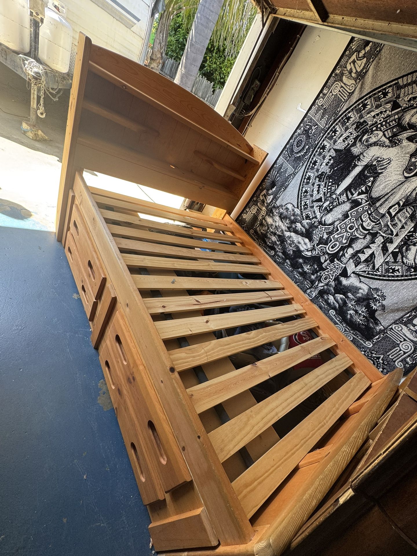 Full Size Bed Frame (No Mattress)