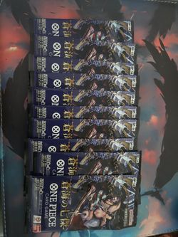 One piece tcg op14 the azure sea seven japanesse booster pack