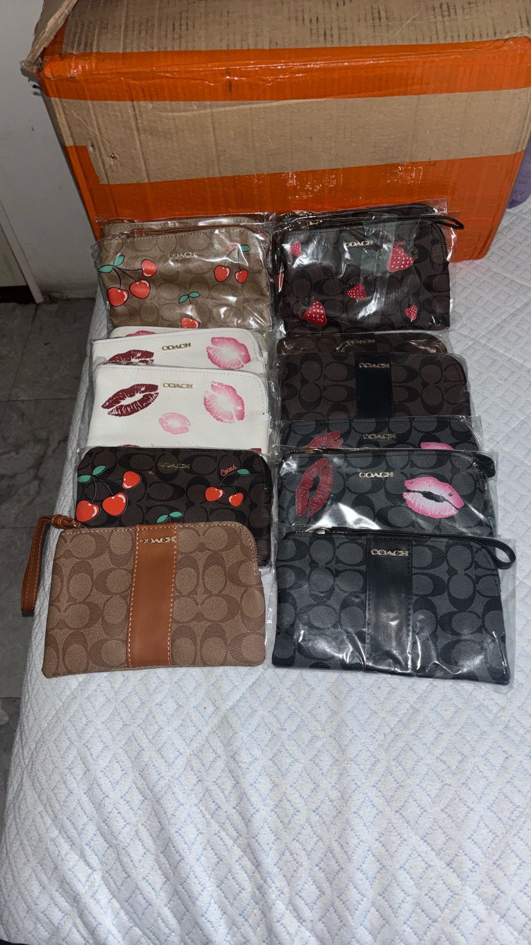 Coach wristlets