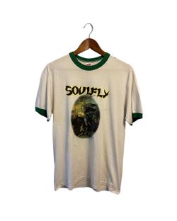 1998 Soulfly To God the Most High Ringer T-shirt Men’s Size Large