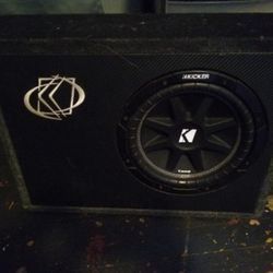 Kicker Subwoofer 