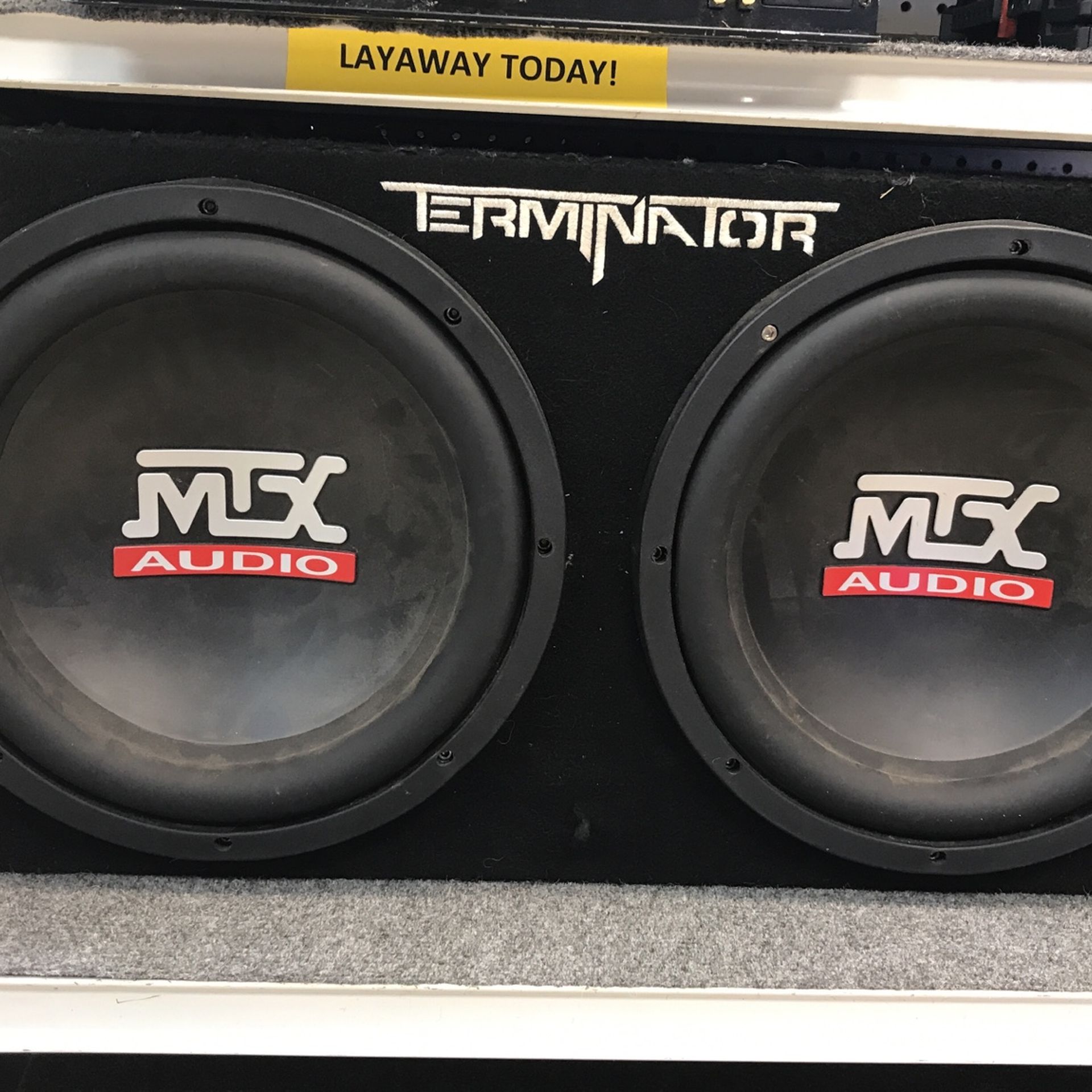 MTX Car Speaker Box
