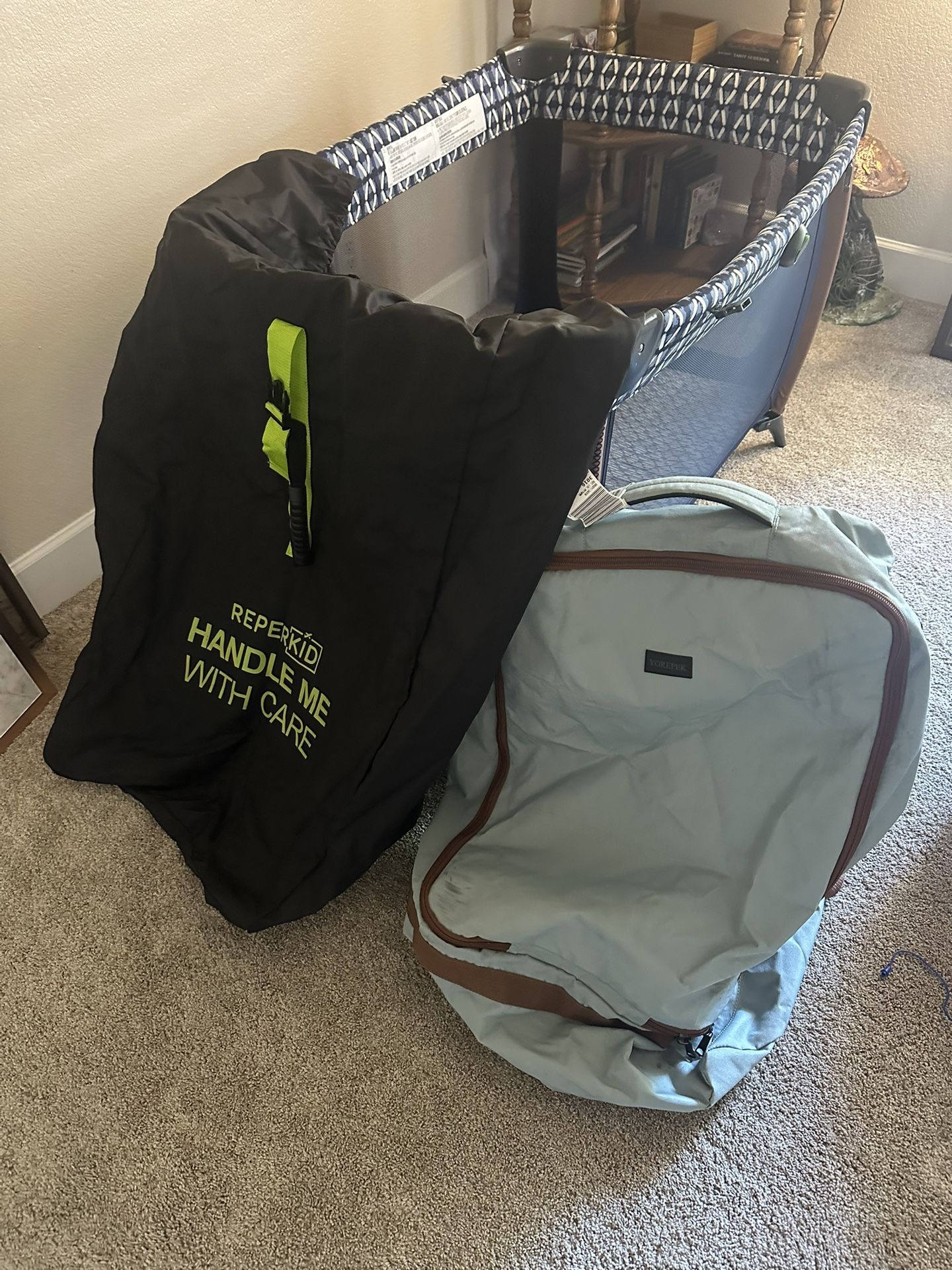 Car Seat And Stroller Protective Carrier Travel Bags | Sold Together
