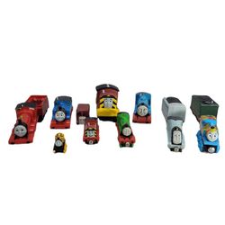 Thomas & Friends Railway Magnetic, Wooden, Metal & Plastic Trains Lot of 12 