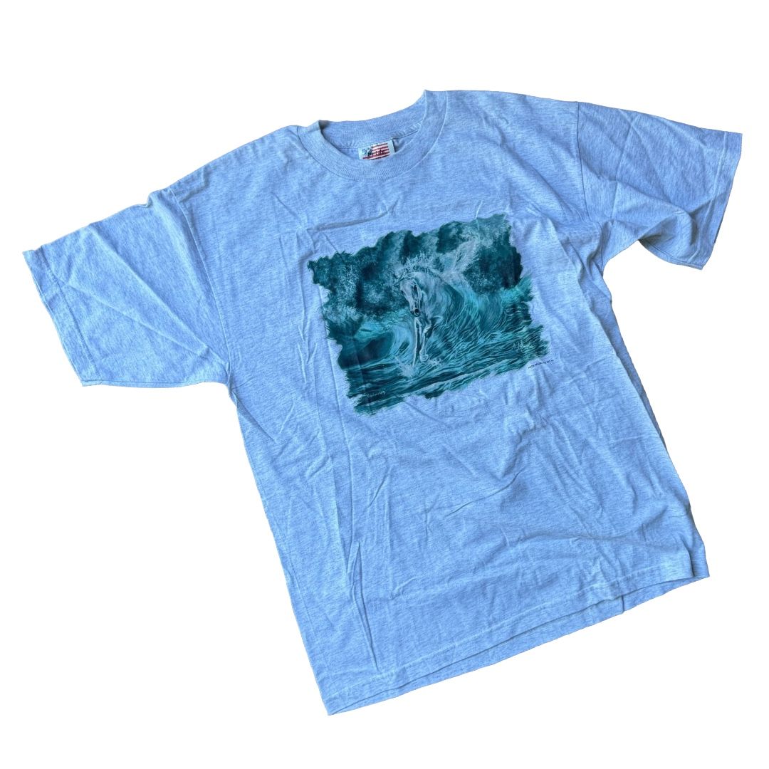 Vintage XL Horse Graphic T-Shirt