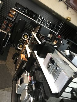Speakers and Stereo set for 60 & Up negotiable!!
