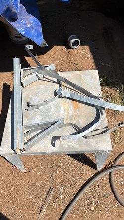 Water heater stand and restraint strap
