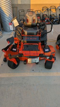 bad boy mower