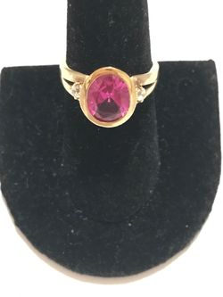 Intensely Pink Ring