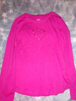 Girls Pink Medium Wonder Nation Shirt