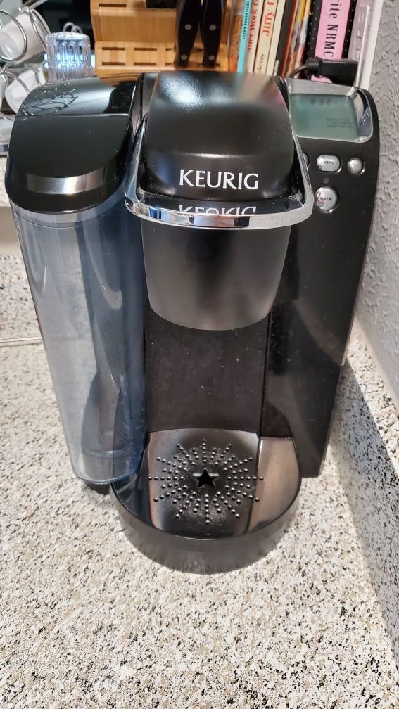 Keurig with K Cup Stand