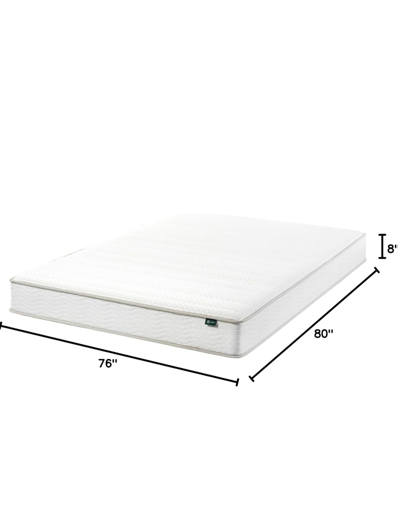 King Size ZINUS 8 inch Foam and Spring Hybrid