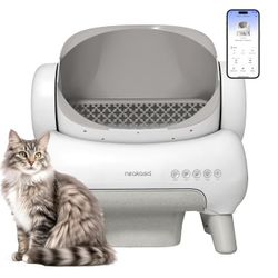 Neakasa M1 Plus Lite Open-Top Self Cleaning Cat Litter Box