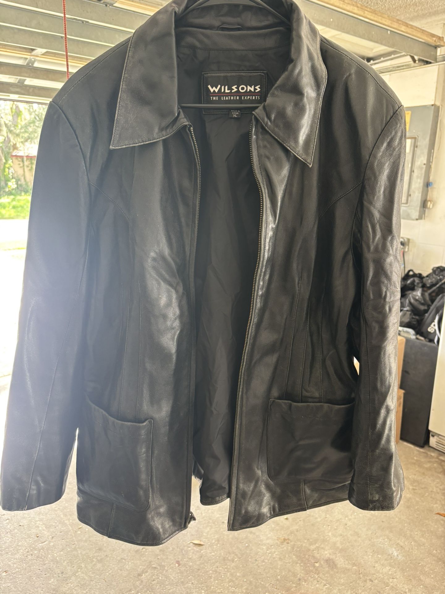 VINTAGE 90s WILSONS LEATHER JACKET